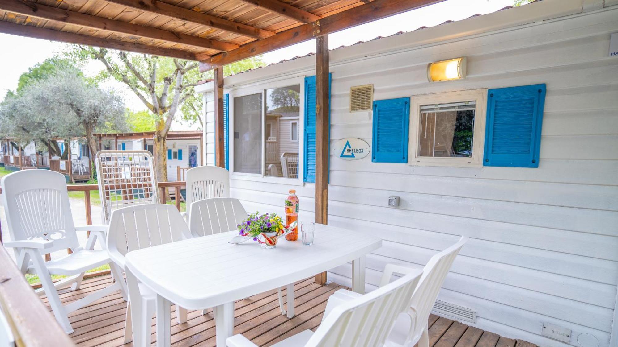 Happy Camp Mobile Homes In Camping Villaggio Lamaforca Carovigno Eksteriør bilde